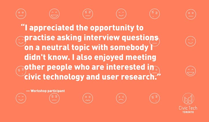 quote2 - Participant liked the opportunity to experience the user interview session