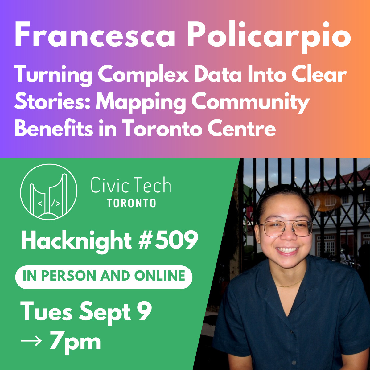 Turning Complex Data Into Clear Stories: Mapping Community Benefits in Toronto Centre