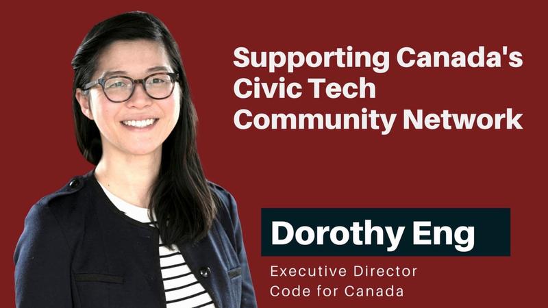 Supporting Canada's Civic Tech Community Network