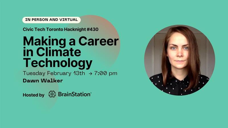 Working on Environment and Climate Technology