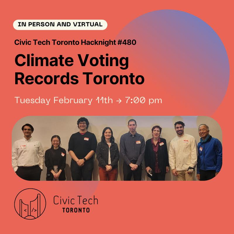 Behind the Scenes: Creating Toronto's Climate Voting Records Website