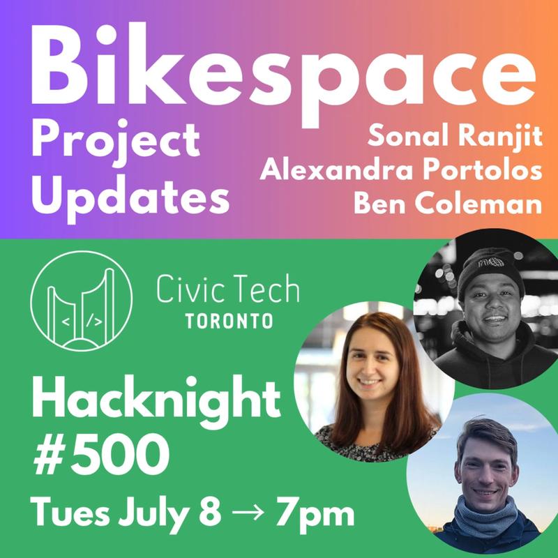 Bikespace – Project Updates