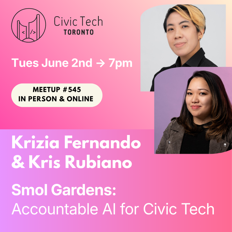 Smol Gardens: Accountable AI for Civic Tech
