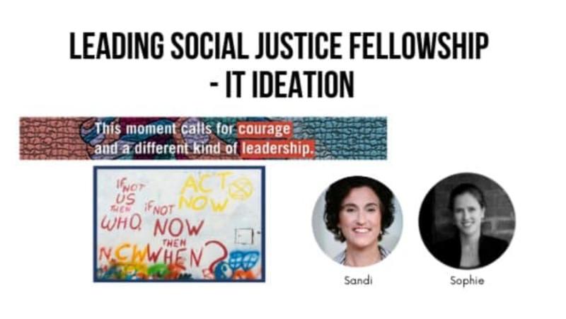 The Leading Social Justice Fellowship
