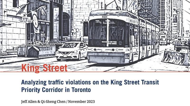 Analyzing traffic violations on King St
